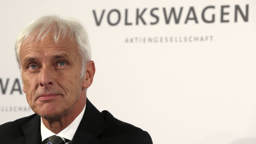 VW boss Matthias Mueller